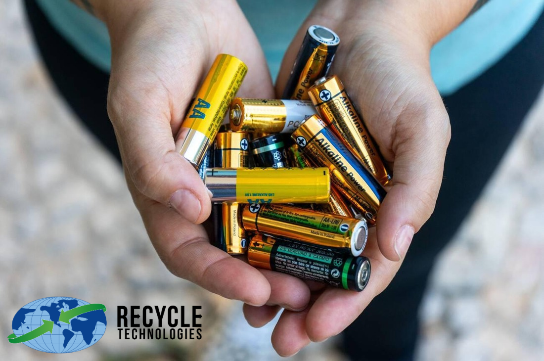 Alkaline battery recycling